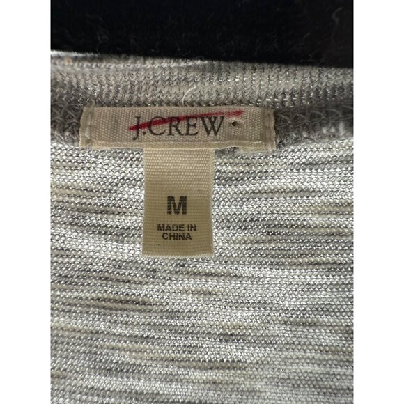 J.Crew Heather Gray Sleeveless Tie Waist Maxi Dress Casual Peppy Effortless Chic - Picture 13 of 16